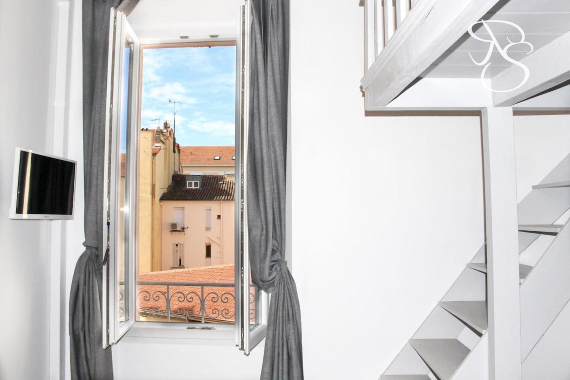 Beautiful Studio Cannes Center Esterno foto